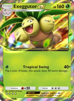 Exeggutor ex Cover art