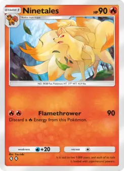 Ninetales Cover art