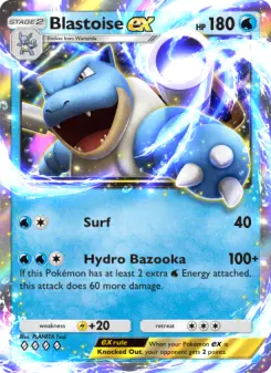 Blastoise ex Cover art
