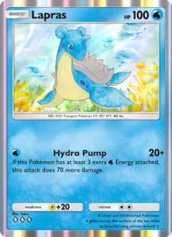 Lapras Cover art