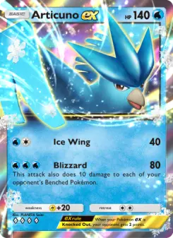 Articuno ex Cover art