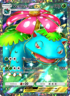 Venusaur ex Cover art