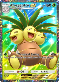 Exeggutor ex Cover art