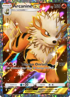 Arcanine ex Cover art