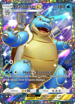 Blastoise ex Cover art