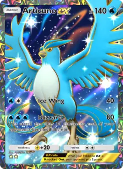 Articuno ex Cover art