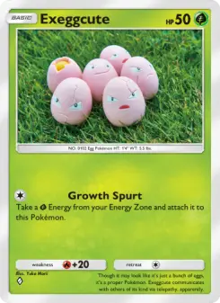 Exeggcute Cover art