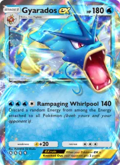 Gyarados ex Cover art
