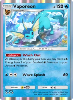 Vaporeon Cover art