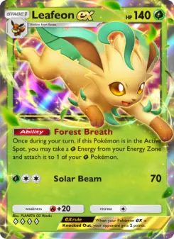 Leafeon ex Cover art