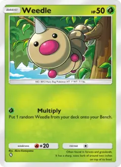 Weedle Cover art