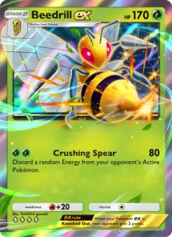 Beedrill ex Cover art