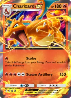 Charizard ex Cover art