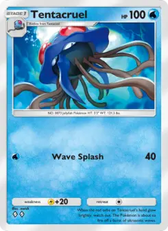 Tentacruel Cover art