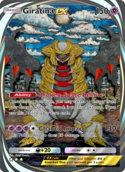 Giratina ex Cover art