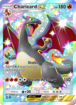 Charizard ex Cover art