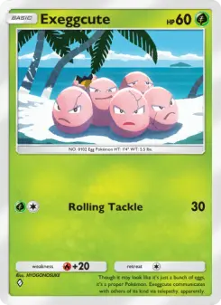 Exeggcute Cover art