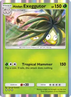 Alolan Exeggutor Cover art