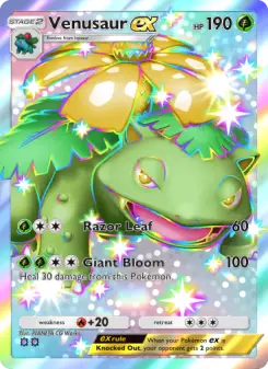 Venusaur ex Cover art