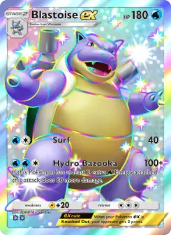 Blastoise ex Cover art