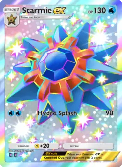 Starmie ex Cover art