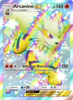 Arcanine ex Cover art