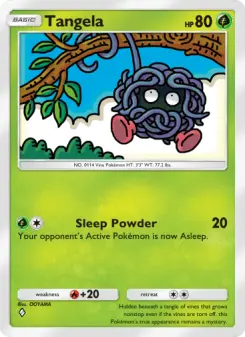 Tangela Cover art