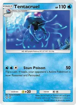 Tentacruel Cover art