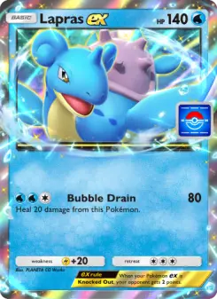 Lapras ex Cover art