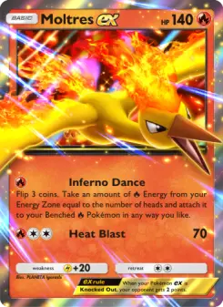 Moltres ex Cover art
