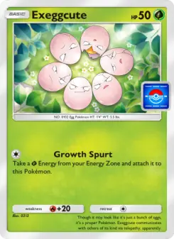 Exeggcute Cover art