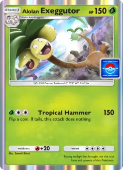 Alolan Exeggutor Cover art